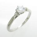 プラチナダイヤモンドリング 0．323ct・D・SI1・3EXCELLENT H＆C30％引き