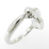 PT ハート ダイヤモンドリング