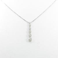 K18WG ダイヤモンドネックレス20％引き