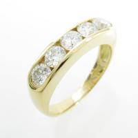 750YG ダイヤモンドリング20％引き