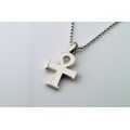 Ankh Silver Pendant Necklace