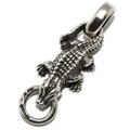 BWL(ビルウォールレザー)PN997 Baby Alligator Pendant ベビーアリゲーターペンダント【TOPのみ】