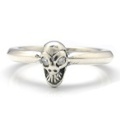 BWL(ビルウォールレザー)X-Small Skull Ring Dia R341