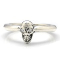 BWL(ビルウォールレザー)X-Small Skull Ring Dia R341
