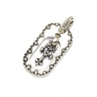 BWL(ビルウォールレザー)　セーラークロスドッグタグ　DT615