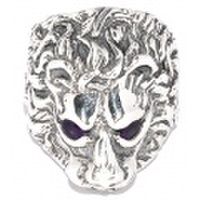 BWL(ビルウォールレザー)　ライオンリングウィズストーンアイズ　Lion Ring w/Stone eyes　R395S