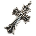 CHROME HEARTS(クロムハーツ)Charm-Double CH Cross ダブルCHクロスチャーム　chp98