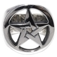 CRAZY PIG DESIGNS(クレイジーピッグ)　PENTAGRAM SIGNET RING #638