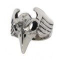 CRAZY PIG DESIGNS(クレイジーピッグ)　　SMALL WING BIRD SKULL スモールウィングバードスカル　#213