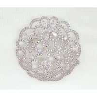 CZ　フラワー　シャワー　デザイン　ブローチ