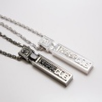 DUB collection(ダブコレクション)　Chic Bar pendant　ブラックCZ or ホワイトCZ　ペンダント【チェーン付】DUBj-156　ネックレス