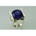 Fluorite Silver Ring