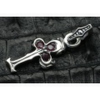 Fuck Around Lewisite(ファックアラウンドルイサイト)　インディビジュアルクローバーグリームペンダント ルビートリート FA-P-0097-RT