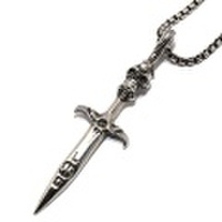 LONE ONES(ロンワンズ)Serpentine Dagger w/BOX Chain 18inch ダガーペンダント　ボックスチェーン　18inch