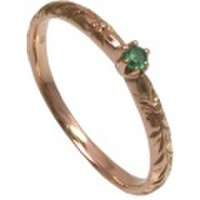 Luce - K14PG ルーチェリング 5月エメラルド