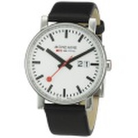 Mondaine Evo Big Date 腕時計 モンディーン エヴォ ビッグ デイト A627.30303.11SBB 革バンド　送料無料　取り寄せ品
