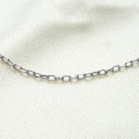 Pt850 プラチナ　アズキ「小豆」ブレスレット　18cm　1.1mm