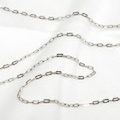 Pt850 プラチナ　レオンチェーン　60cm　1.3mm
