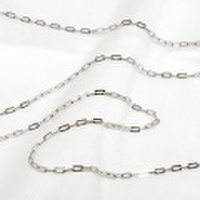 Pt850 プラチナ　レオンチェーン　60cm　1.3mm