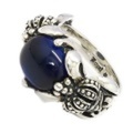 ROYAL ORDER(ロイヤルオーダー) ANTOINETTE CROWNS W/CABOCHON CZ 【SR550】BLUE