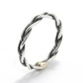 SENSE6月号掲載 SYMPATHY OF SOUL（シンパシーオブソウル）　Woven Ring - Silver（ウーヴンリング - シルバー）
