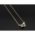 SYMPATHY OF SOUL（シンパシーオブソウル）　Double S Necklace - K10Yellow Gold（ダブルエスネックレス - K10イエローゴールド）