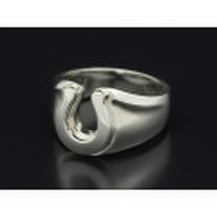 SYMPATHY OF SOUL（シンパシーオブソウル）　Horseshoe Amulet Combination Ring - Silver（ホースシューアミュレットコンビネーションリング シルバー）