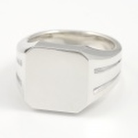 SYMPATHY OF SOUL（シンパシーオブソウル）　Large Signet Ring - Silver（ラージシグネットリング - シルバー）