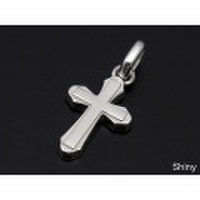 SYMPATHY OF SOUL（シンパシーオブソウル）　Smooth Cross Pendant M - Silver（スムースクロスペンダント M - シルバー）
