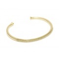 Suman Dhakhwa（スーマンダックワ）　Square Leaf Curving Cuff - K18Yellow Gold（スクエアリーフカーヴィングカフ - K18イエローゴールド）