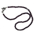 TRAVIS WALKER(トラヴィスワーカー) 18inchビーズ ネックレス【18inch=約46ｃｍ】 小粒/ガーネット　NCS050-SM