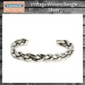 VASSER(バッサー)Vintage Woven Bangle Silver(ヴィンテージウーブンバングルシルバー)