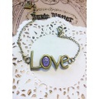 [ブレスレット]LOVEブレスレット[レジン]