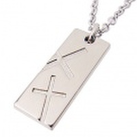 [受注生産]　クロスプレートネックレス｜Mens（メンズ）95-2203