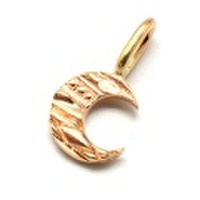 basis(ベイシス)bac010-K10 【レイヤーチャーム】ムーンK10イエローゴールド