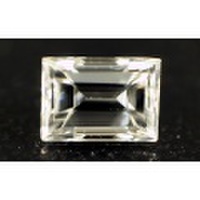 【 レクタングラー・ステップ・カット 】天然ダイヤモンドルース(裸石) 0.157ct,VS-1,Hカラー 【 バゲット・カット 】【 中央宝石研究所ソーティング袋付 】【 送料無料 】