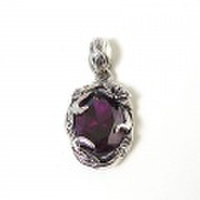 【Viewlu】≪色が選べる≫スリーピングストーンペンダント/PPCZ