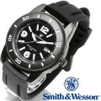 【キャンペーン対象外】 Smith & Wesson スミス＆ウェッソン PARATROOPER WATCH 腕時計 BLACK SWW-5983