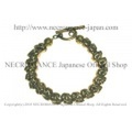 【ネクロマンス NECROMANCE】 ゴールド スカルブレスレット Gold Skull Bracelet 骸骨