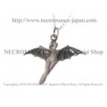 【ネクロマンス NECROMANCE】 シルバーバットフェアリーネックレス Silver Bat Fairy Necklace 蝙蝠 コウモリ 妖精