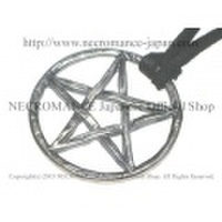 【ネクロマンス NECROMANCE】 シルバーペンタグラムネックレス Silver Pentagram Necklace 五芒星 リバースペンタグラム
