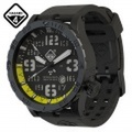 【メーカー取次】【代金引換不可】HAZARD4 ハザード4 HWD Nightwatch Yellow GMT ダイビングウォッチ GREEN hours ミリタリーウォッチ 腕時計