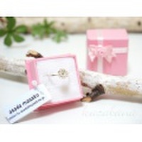 【数量限定】　『 atelier Fu 』　 シルバーアクセサリー　ピンキーリング　＜フレンチクルーラー＞　７〜８号