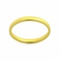 【送料無料】サージカルステンレス甲丸リング カラー：イエローゴールド　刻印　名入れ　7号　9号　11号　13号　15号　17号　19号　21号