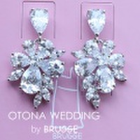 【大人ウエディング】イヤリング　E-0901