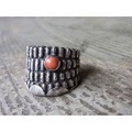 ≪1点もの≫[送料無料]ANTHONY LOVATO/アンソニーロヴァート/Cast Corn Ring with Coral.