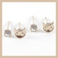 にゃんこピアス【セットピアス】