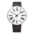 アルネ・ヤコブセン腕時計 ARNE JACOBSEN Roman Watch Leather 40mm　53302-2001