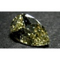 イエローダイヤモンド ルース 0.274ct Fancy Light Brownish Yellow, VS-1, ペアシェイプ [テリの良い良く輝くイエローダイヤ] AGTジェムラボラトリー 【送料無料】