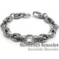 インビジブル ブレスレット シルバー アクセサリー [シルバーブレスレット] 送料無料